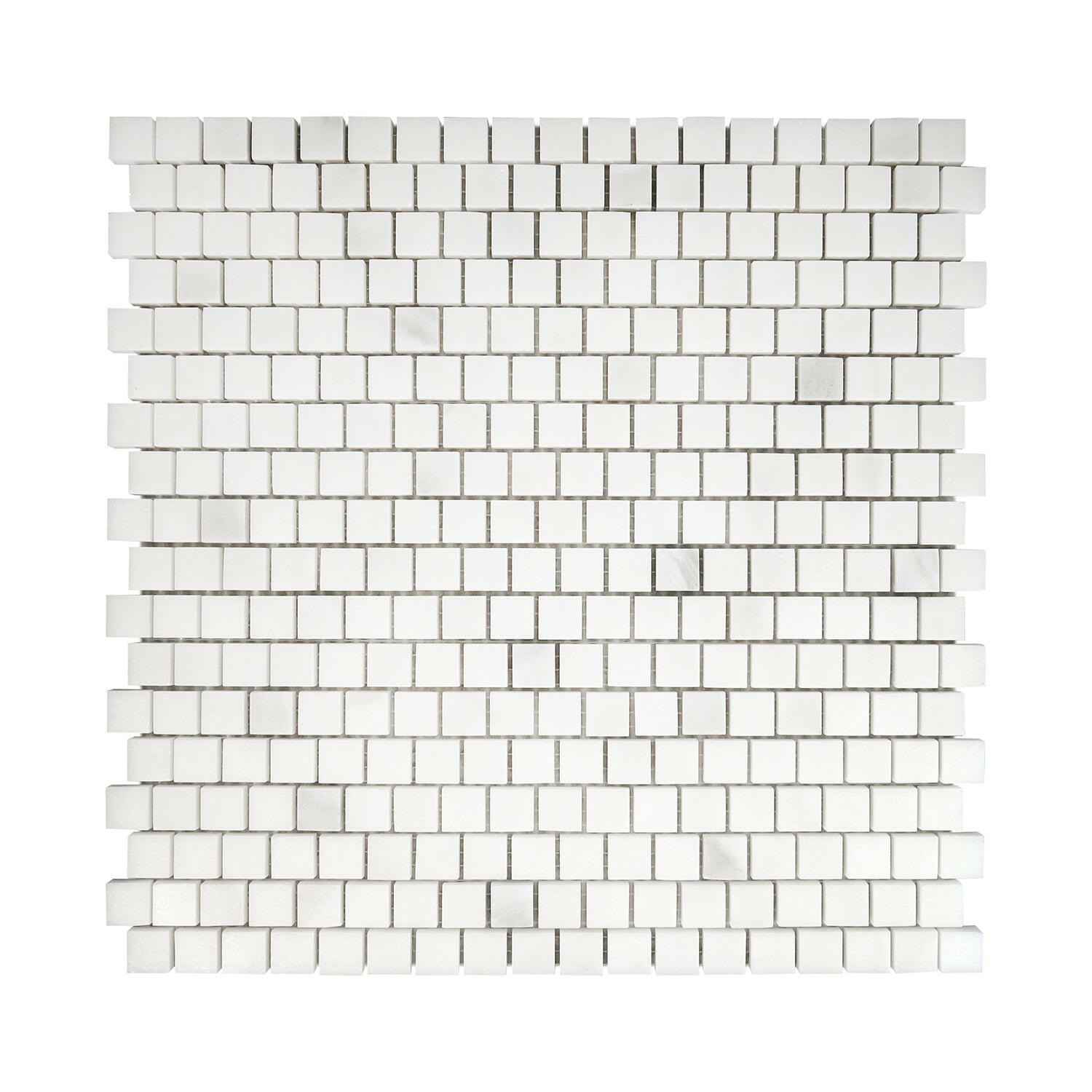 5/8 X 5/8 Calacatta Oliva Marble Honed Mosaic Tile-Marble Mosaic-American Tile Depot