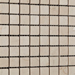 5/8 X 5/8 Crema Marfil Marble Tumbled Mosaic Tile-Marble Mosaic-American Tile Depot