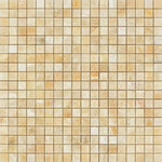 5/8 X 5/8 Honey Onyx Polished Mosaic Tile-Onyx Mosaic-American Tile Depot