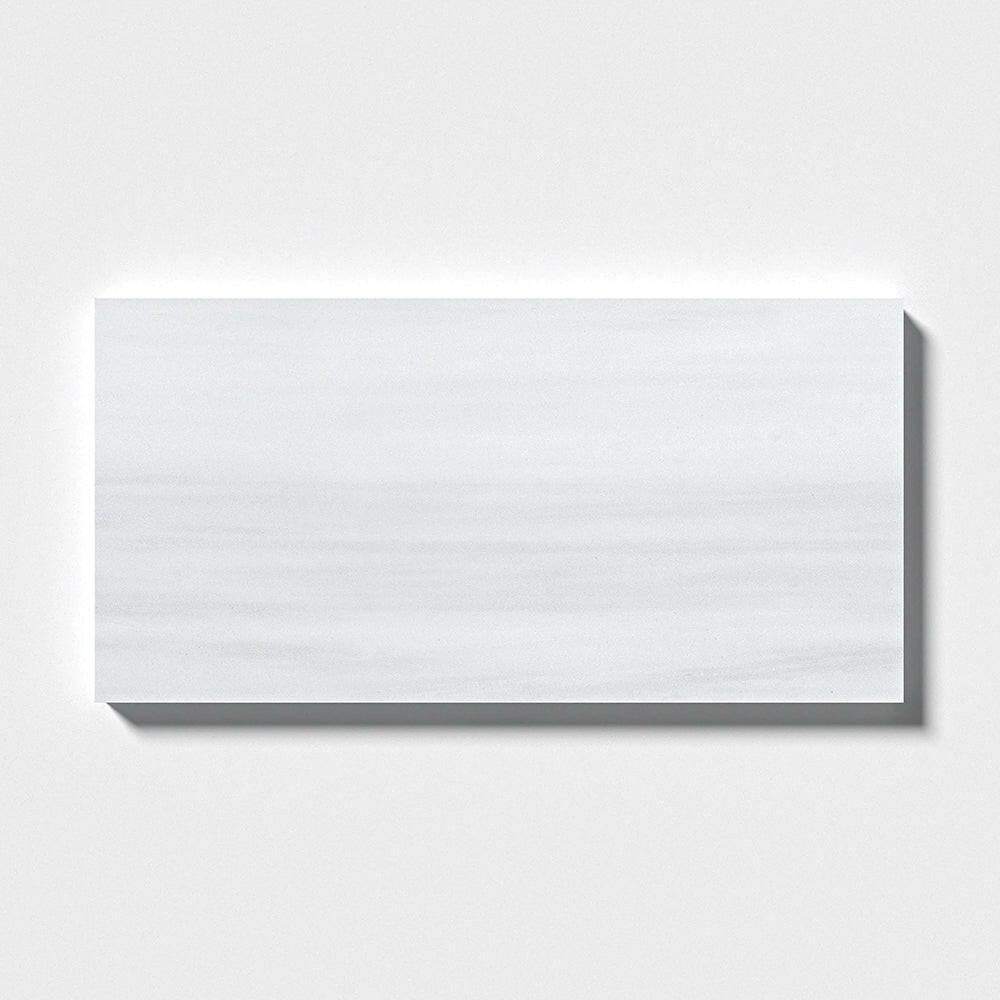 6 X 12 Bianco Dolomite Polished Marble Field Tile-Marble Tile-American Tile Depot