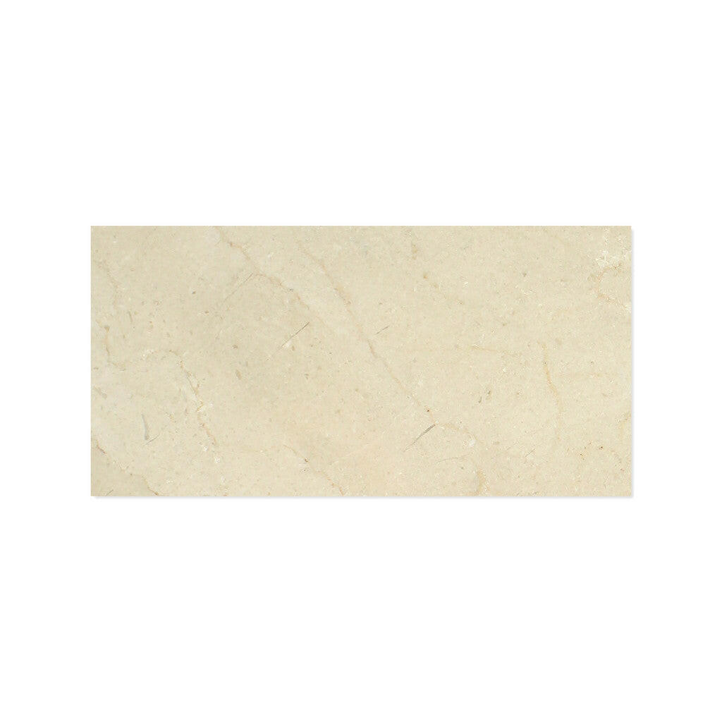 6 X 12 Crema Marfil Marble Honed Subway Brick Field Tile-Marble Tile-American Tile Depot