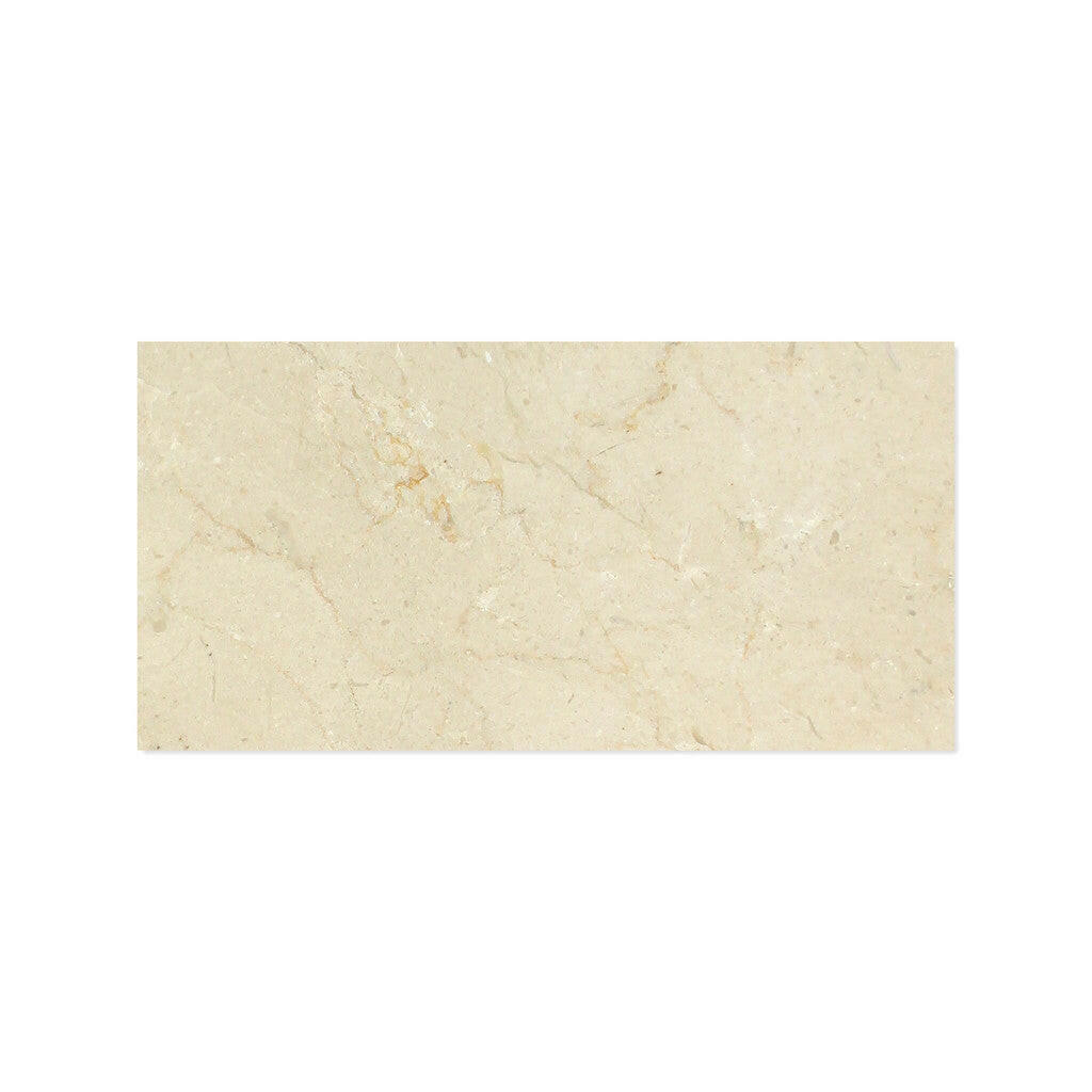 6 X 12 Crema Marfil Marble Polished Subway Brick Field Tile-Marble Tile-American Tile Depot