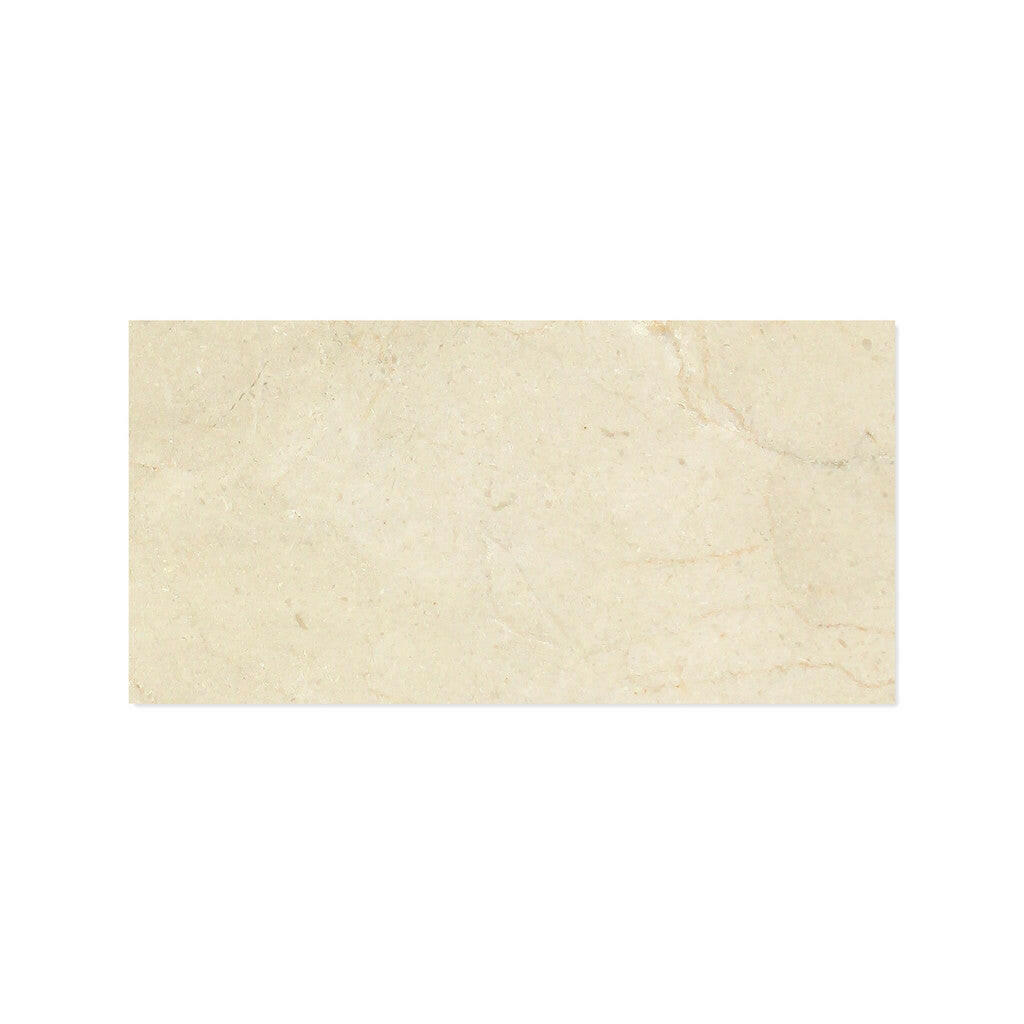 6 X 12 Crema Marfil Marble Polished Subway Brick Field Tile-Marble Tile-American Tile Depot