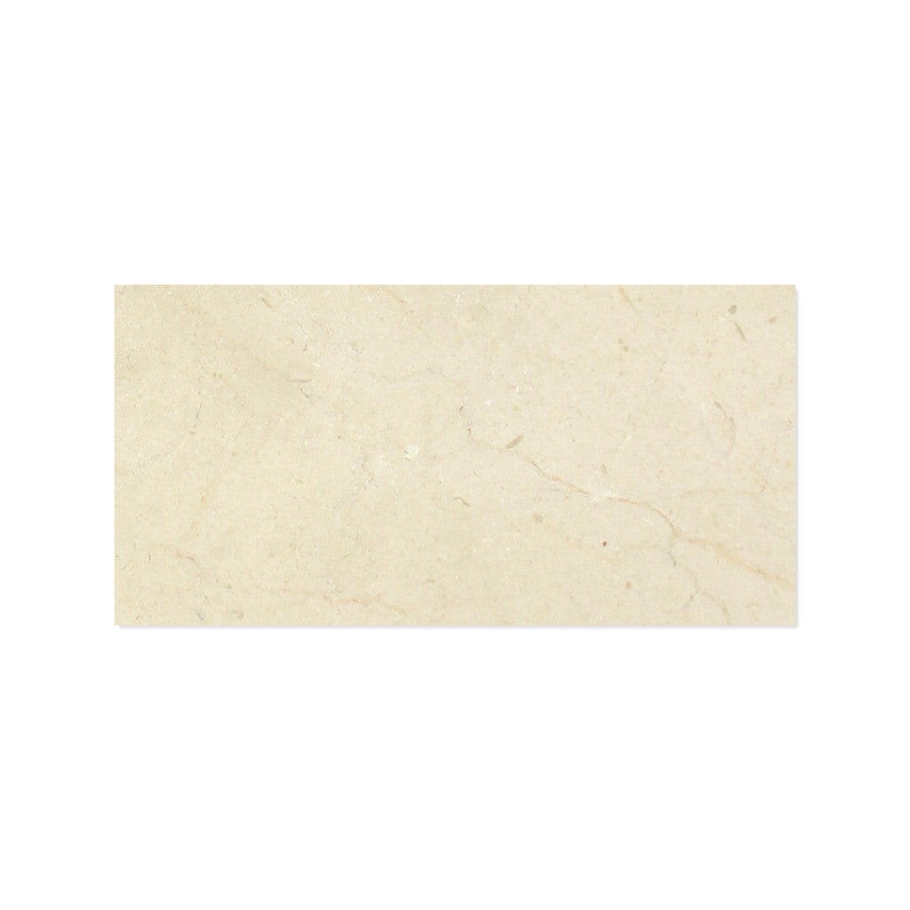 6 X 12 Crema Marfil Marble Polished Subway Brick Field Tile-Marble Tile-American Tile Depot