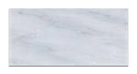 6 X 12 Oriental White / Asian Statuary Marble Honed Subway Brick Field Tile-Marble Tile-American Tile Depot