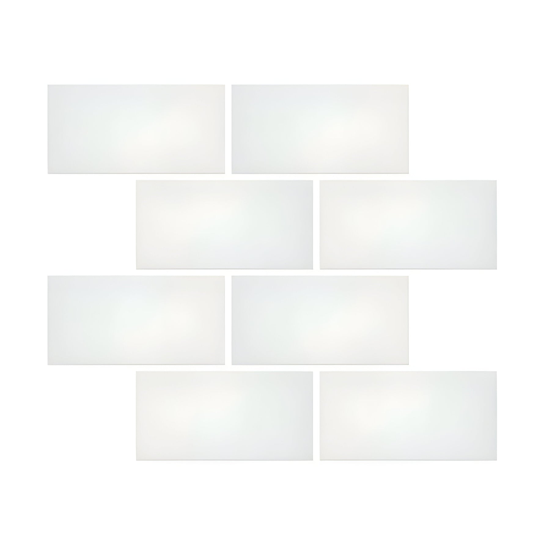 6 X 12 Thassos White Marble Honed Subway Brick Field Tile-Marble Tile-American Tile Depot