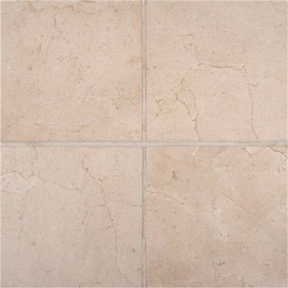 6 X 6 Crema Marfil Marble Polished Field Tile-Marble Tile-American Tile Depot