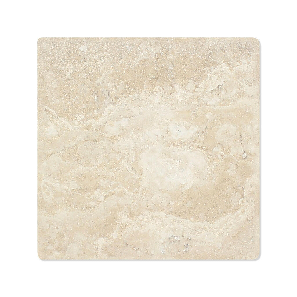 6 X 6 Durango Cream Travertine Tumbled Field Tile-Travertine Tile-American Tile Depot