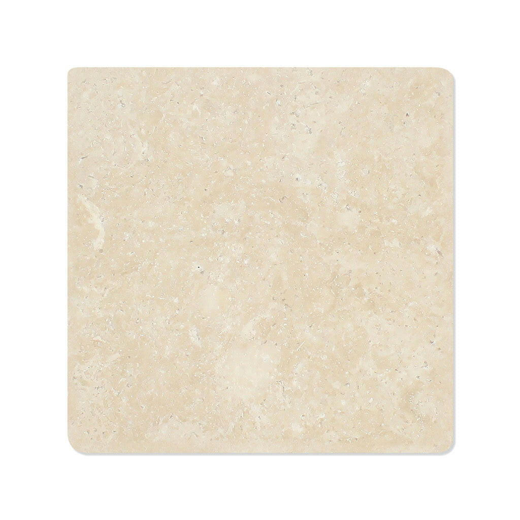 6 X 6 Durango Cream Travertine Tumbled Field Tile-Travertine Tile-American Tile Depot