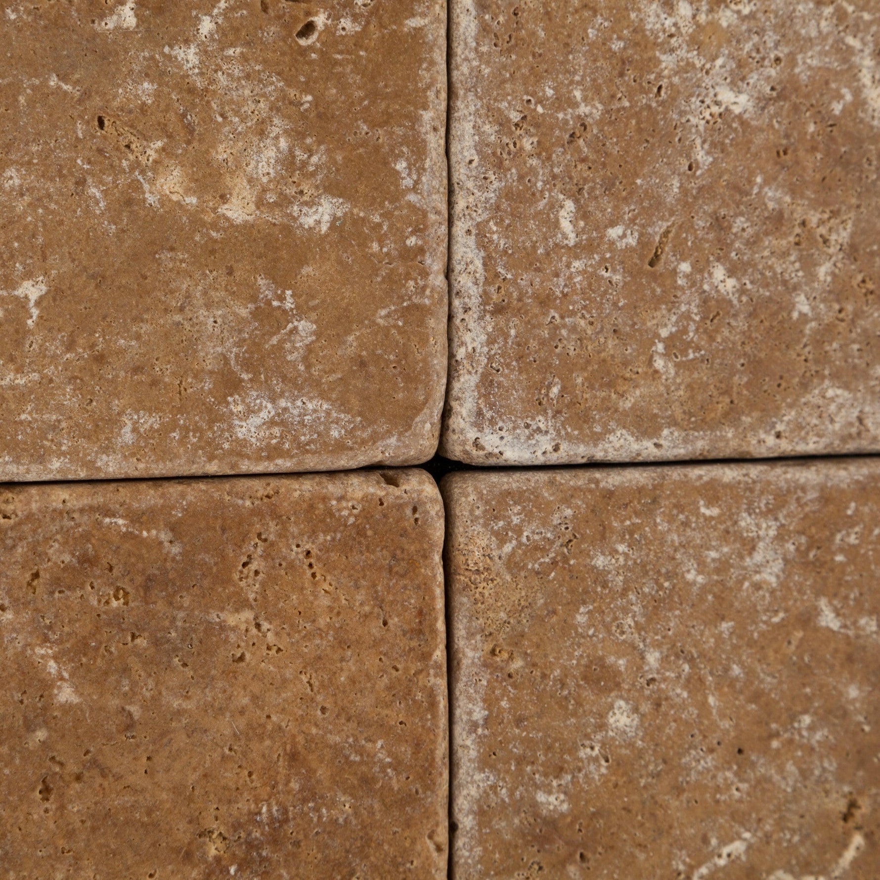 6 X 6 Noce Travertine Tumbled Field Tile-Travertine Tile-American Tile Depot