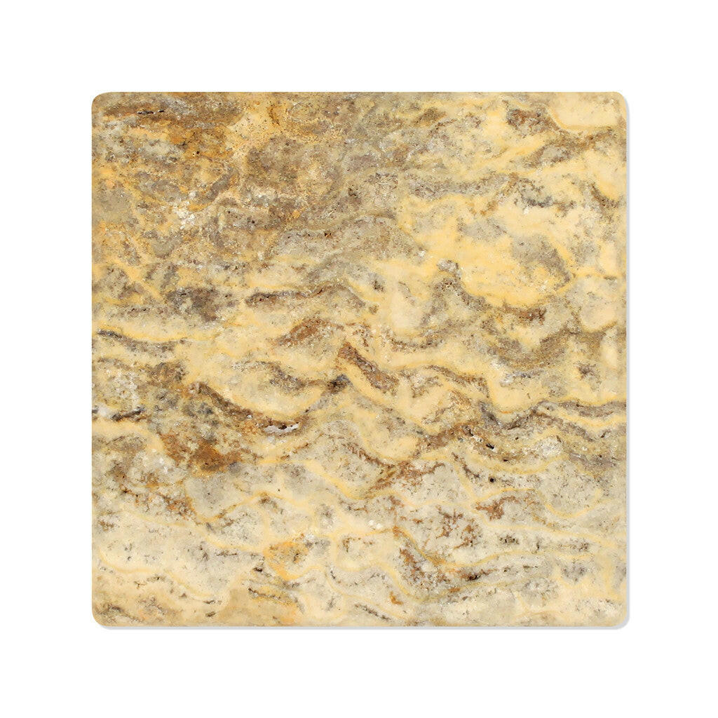 6 X 6 Scabos Travertine Tumbled Field Tile-Travertine Tile-American Tile Depot