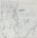 Carrara White Marble Handmade Coasters