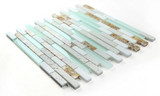 Horizon Sunrise Pelasgus Light Linear Mosaic Wall Tile