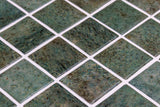 Phoenix Jasper Bali Matte Square Glass Mosaic Tile