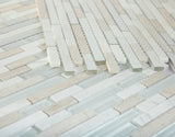 Horizon Sunrise Loft Linear Mosaic Wall Tile-Mixed Mosaic-American Tile Depot