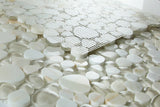 Preach Calacatta Gold Pebble Mosaic Tile