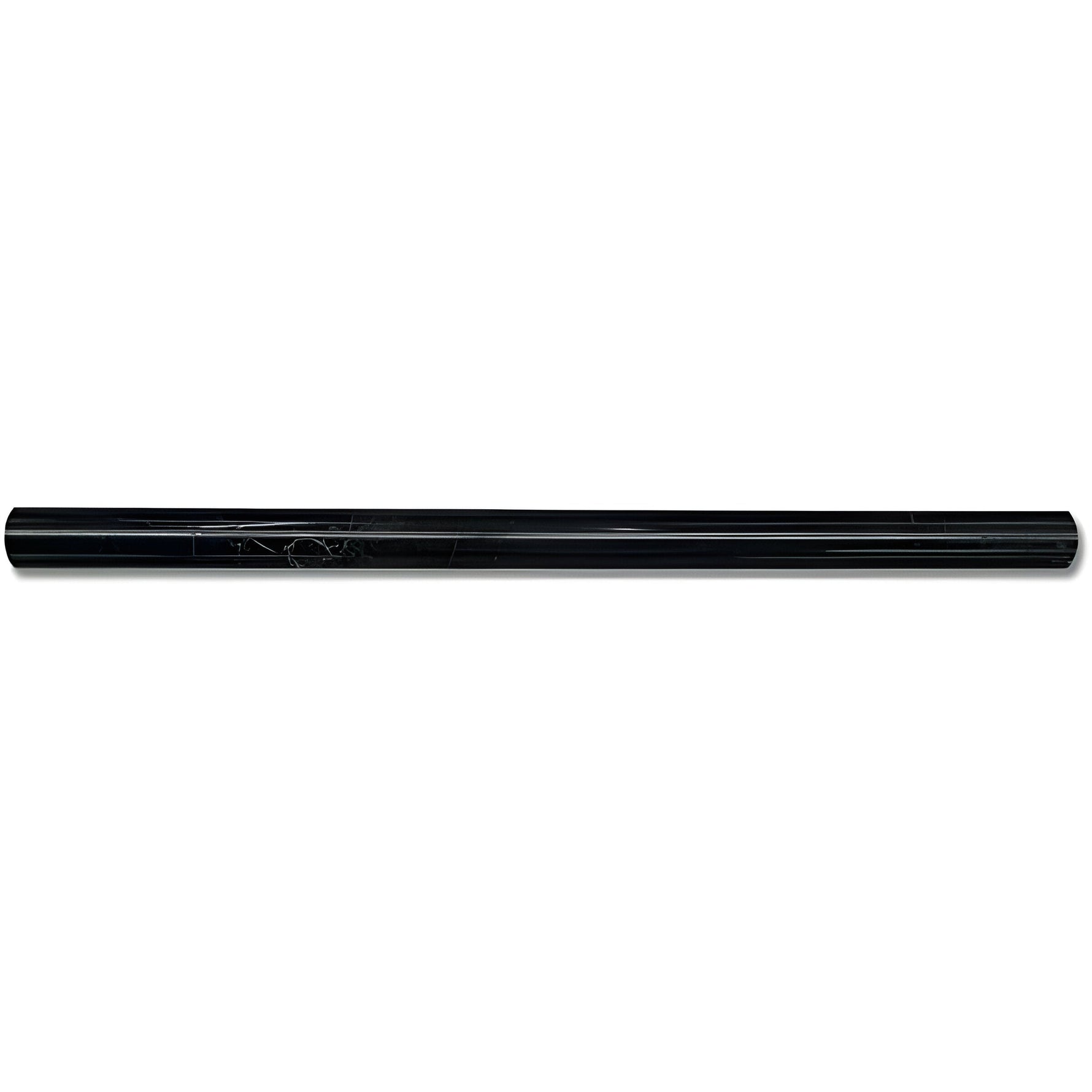 Absolute Black Granite Polished 3/4 X 12 Bullnose Liner-Marble Molding/Trim-American Tile Depot