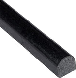 Absolute Black Granite Polished 1/2 X 12 Pencil Liner