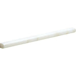 Afyon White Marble Polished 1/2 X 12 Pencil Liner-Marble Molding/Trim-American Tile Depot