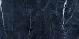 12 X 24 Antique Dark Blue Polished Marble Look Porcelain Tile