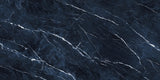 24 X 48 Antique Dark Blue Polished Marble Look Porcelain Tile