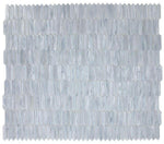 Arrow Grey Elongated Hexagon Glass Mosaic Tile-Glass Mosaic-American Tile Depot