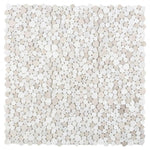 Athena Minerva Loft Polished Pebble Marble Mosaic Tile-Marble Mosaic-American Tile Depot