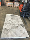 12 X 24 Tundra Gray (Atlantic Gray) Marble Honed Tile