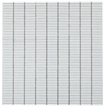 Band White Glossy Linear Porcelain Mosaic Tile-Porcelain Mosaic-American Tile Depot