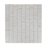 Sample of Band Calacatta Matte Linear Porcelain Mosaic Tile-Sample-American Tile Depot