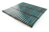 Band Turquoise Glossy Linear Porcelain Mosaic Tile