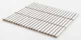 Band White Glossy Linear Porcelain Mosaic Tile-Porcelain Mosaic-American Tile Depot