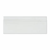 Thassos White Marble Honed Baseboard Trim Molding