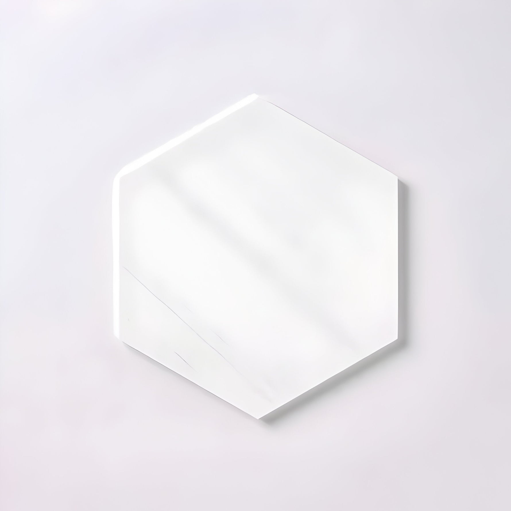 Bianco Dolomite Honed 10" Hexagon Marble Tile-Marble Mosaic-American Tile Depot