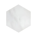 Bianco Dolomite Honed 10" Hexagon Marble Tile-Marble Mosaic-American Tile Depot