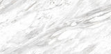 24 X 48 Bianco Carrara Polished Marble Look Porcelain Tile-Porcelain Tile Large Formate-American Tile Depot