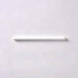 Bianco Dolomite Honed Marble 1/2 X 12 Pencil Liner