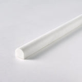 Sample of Bianco Dolomite Polished 3/4 X 12 Bullnose Liner-Sample-American Tile Depot