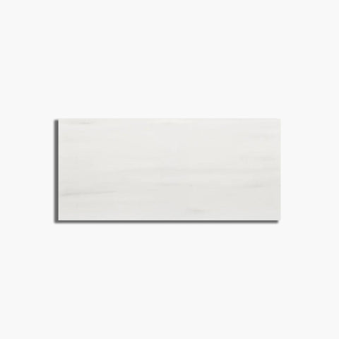 6 X 12 Bianco Dolomite Polished Marble Field Tile