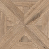 24 X 24 Birmingham Oak Textured Matte Wood Look Porcelain Tile