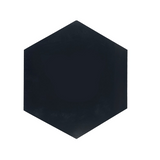 Black Marquina Marble Polished 6" Hexagon Tile