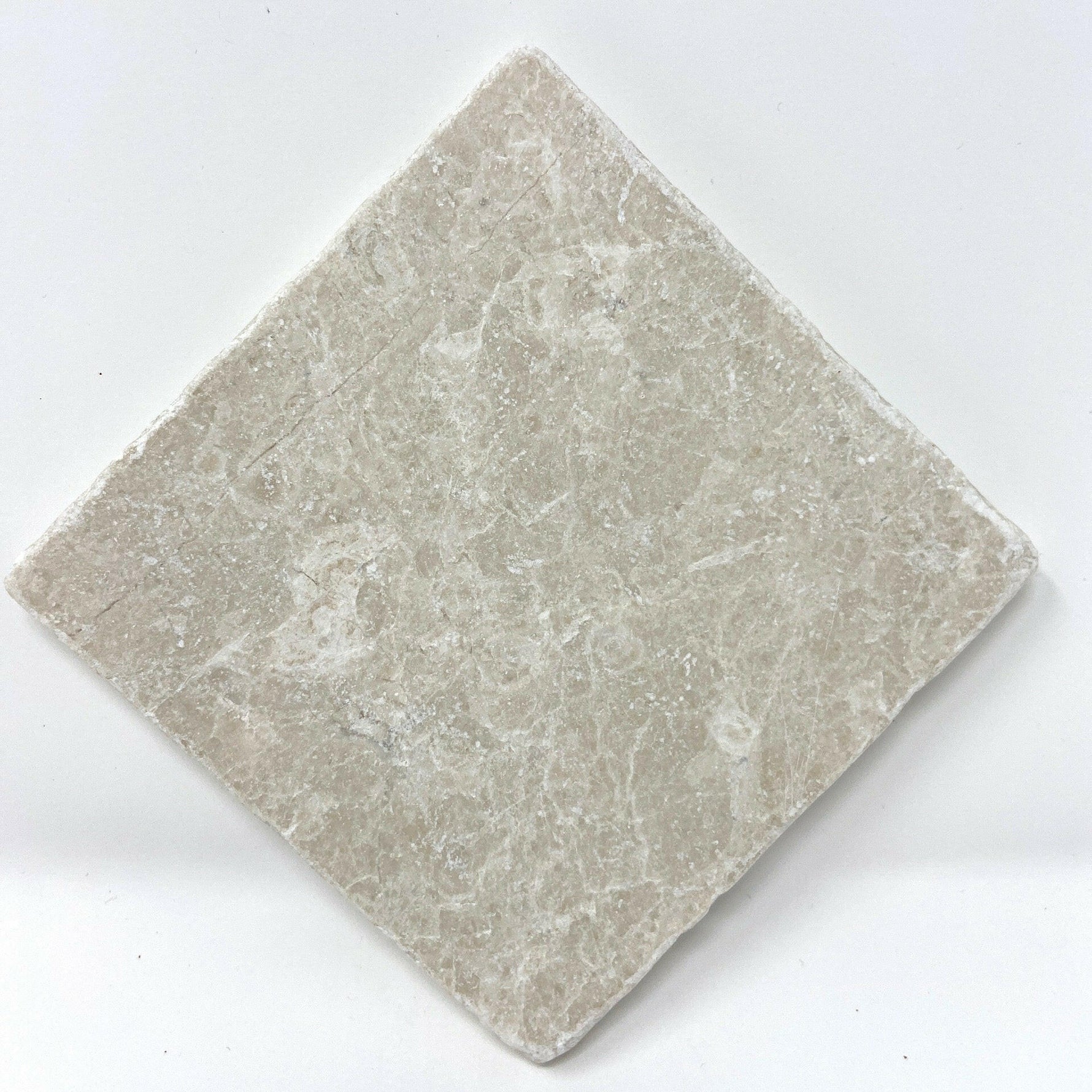 Botticino Beige Marble Handmade Coasters - Set of 6-Marble Coasters-American Tile Depot