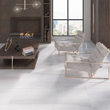 24 X 48 Bruce Matte Marble Look Porcelain Tile