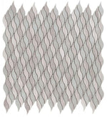 Byzance Bridesmaid Wave Mosaic Wall Tile-Mixed Mosaic-American Tile Depot