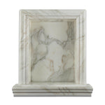 Calacatta Gold Marble Hand-Made Custom Shampoo Niche / Shelf - LARGE - Honed-Accessories-American Tile Depot