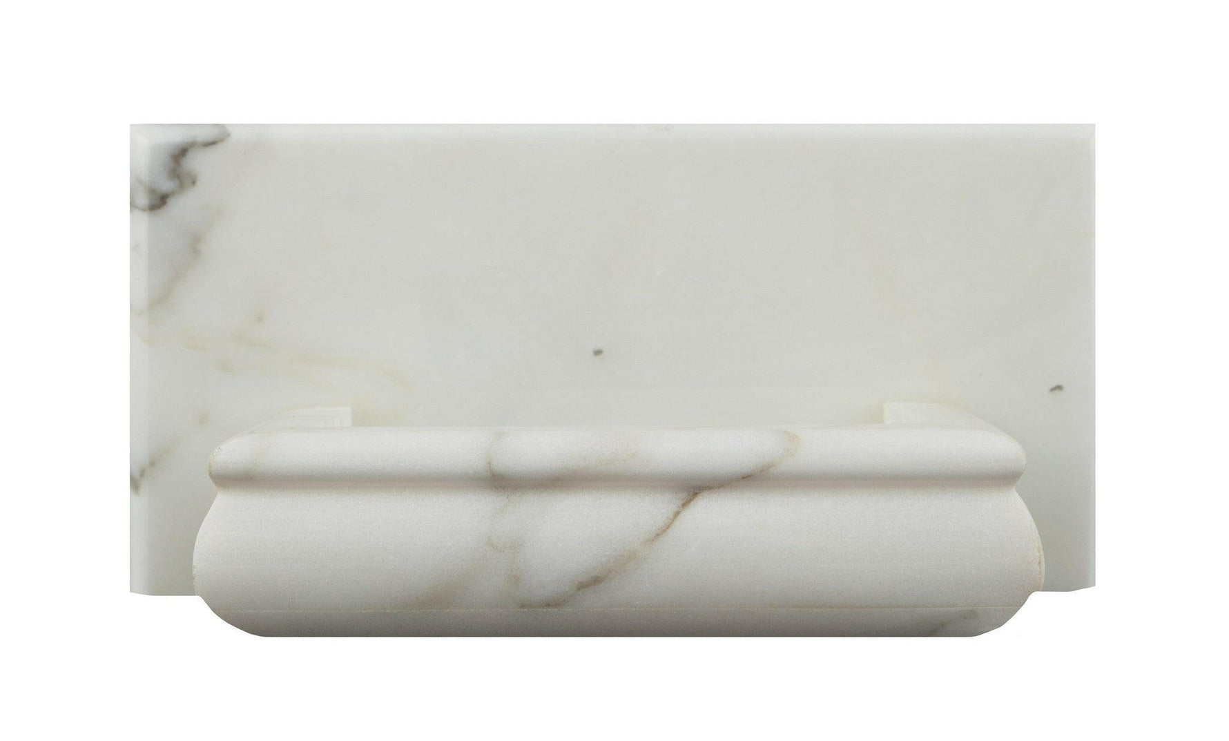 Calacatta Gold Marble Hand-Made Custom Soap Holder - Soap Dish - Polished-Accessories-American Tile Depot