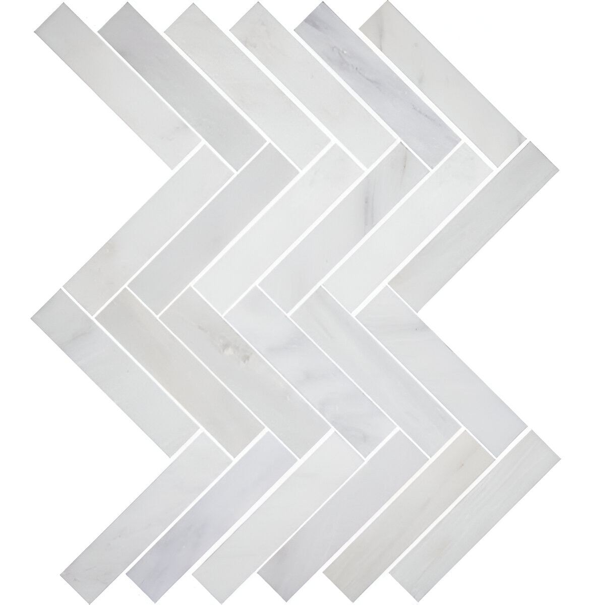 Calacatta Gold Marble Honed 2 X 6 Herringbone Mosaic Tile-Marble Mosaic-American Tile Depot