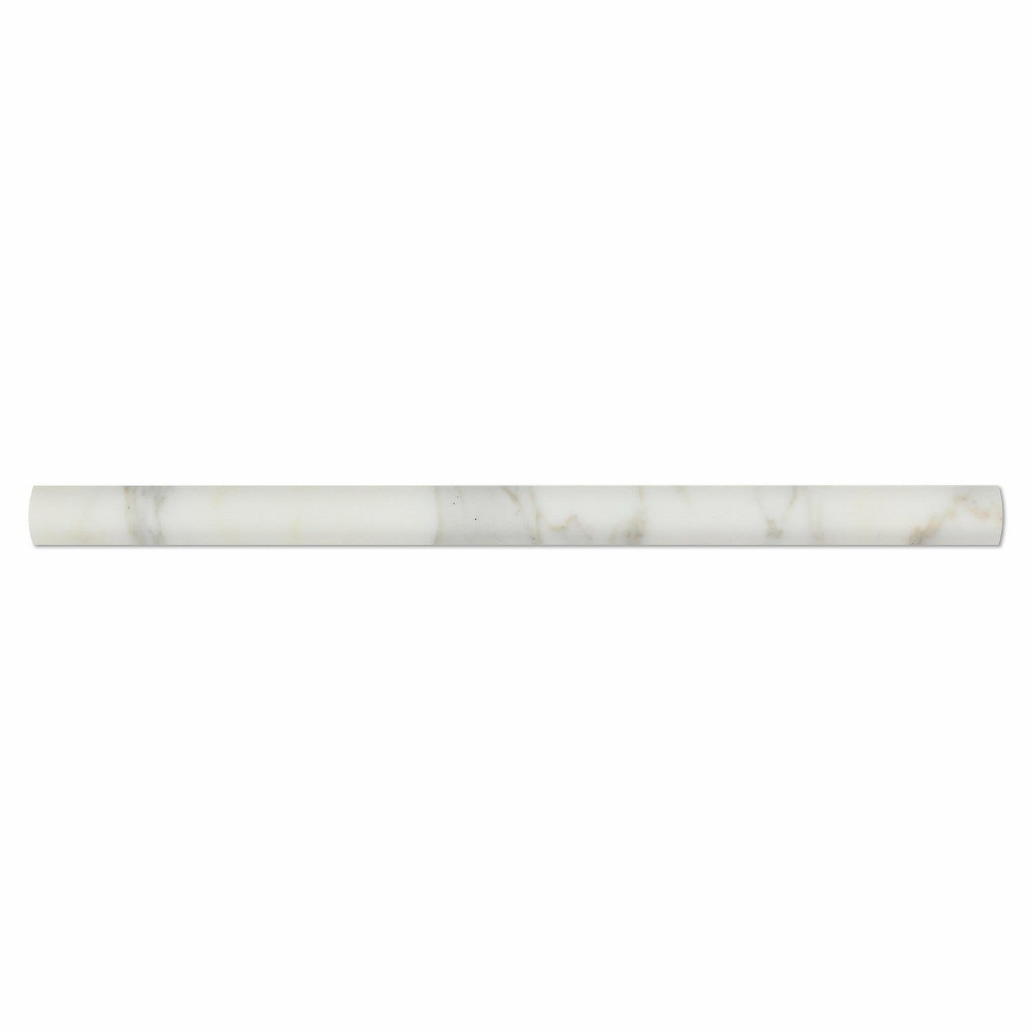 Calacatta Gold Marble Honed 3/4 X 12 Bullnose Liner-Marble Molding/Trim-American Tile Depot