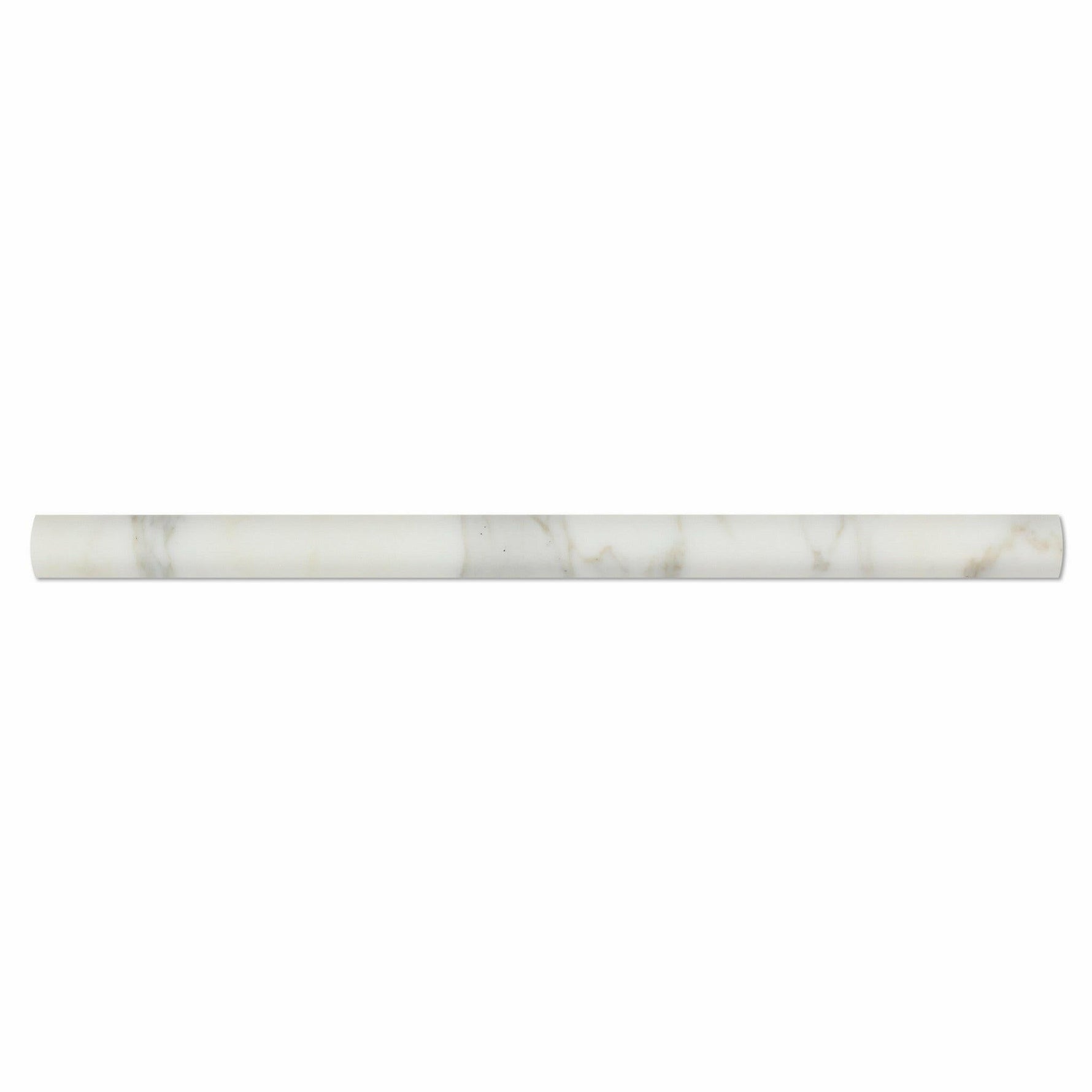 Calacatta Gold Marble Honed 3/4 X 12 Bullnose Liner-Marble Molding/Trim-American Tile Depot