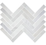 Calacatta Gold Marble Polished 2 X 6 Herringbone Mosaic Tile-Marble Mosaic-American Tile Depot